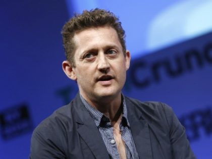 NEW YORK, NY - APRIL 30: Director Alex Winter speaks onstage at the TechCrunch Disrupt NY