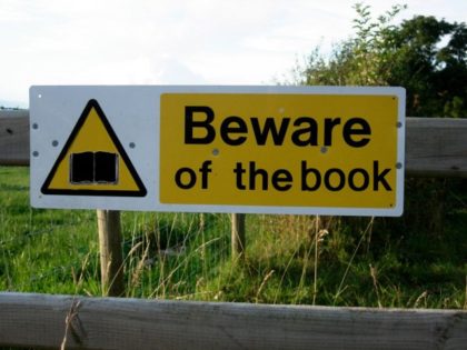 banned book sign