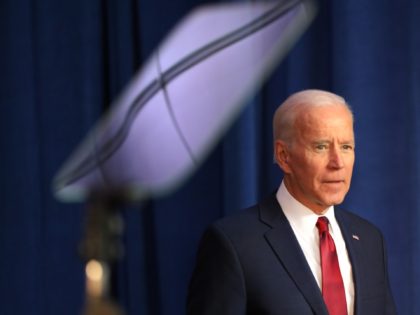 NEW YORK, NEW YORK - JANUARY 07: Democratic presidential candidate, former Vice President Joe Biden delivers remarks on the Trump administration's recent actions in Iraq on January 07, 2020 in New York City. Biden criticized Trump for not having a clear policy regarding Iran after the killing of Qasem Soleimani …