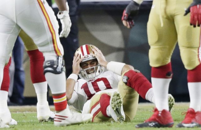 49ers QB Jimmy Garoppolo, TE George Kittle Injured In Loss To Seahawks ...