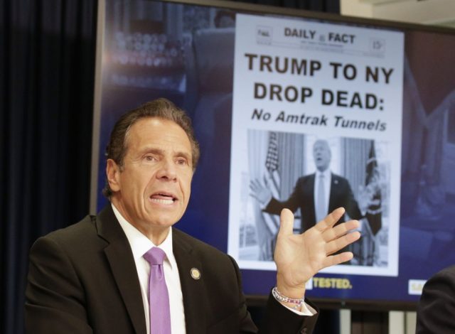 Gov. Cuomo threatens to sue if Trump excludes New York from vaccine plan