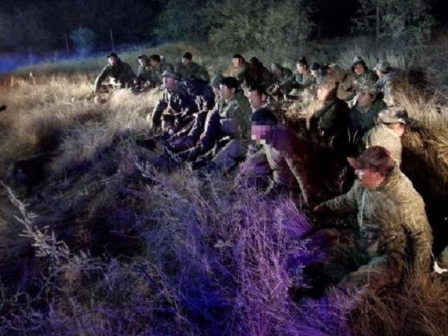 Border Patrol agents near Sasabe, AZ, found 23 illegal aliens stuffed in a utility van. (Photo: U.S. Border Patrol/Tucson Sect)or