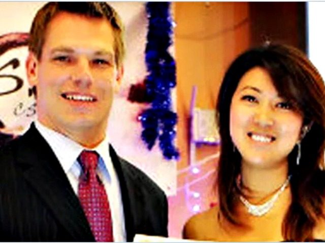 Rep. Eric Falwell (D-CA) and Christine Fang