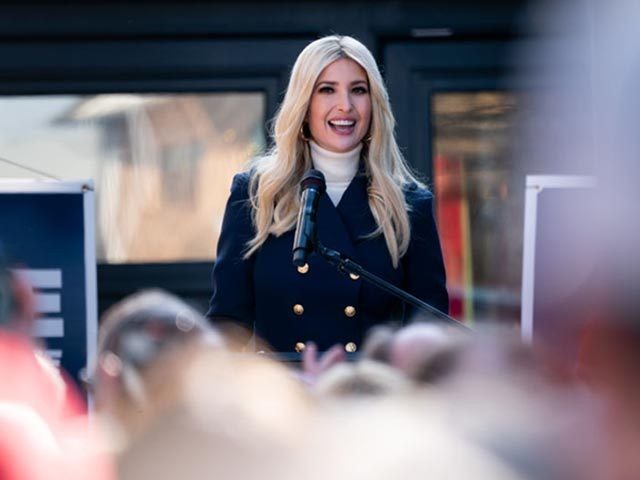 MILTON, GA - DECEMBER 21: Ivanka Trump speaks during a campaign event with Senators Kelly