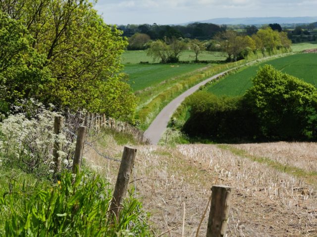 MALTON, ENGLAND - MAY 24: A road meanders through the countryside on the approach to the village of Kirby Misperton on May 24, 2016 in Malton, England. North Yorkshire Planning and Regulatory Committee voted seven to four in favour of a planning application submitted by Third Energy to conduct fracking …