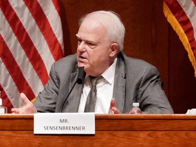 WASHINGTON, DC - JUNE 10: U.S. Rep. James Sensenbrenner (R-WI) speaks at a House Judiciary