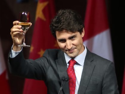 Justin Trudeau China (Lars Hagberg / AFP / Getty)