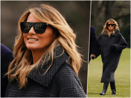 First Lady Melania Trump returned to the White House alongside …