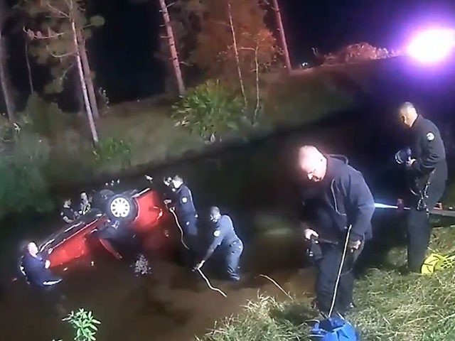 VIDEO: Good Samaritan, First Responders Rescue Family Trapped in Overturned Car