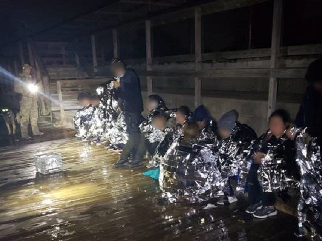 Rio Grande Valley Sector Border Patrol agents rescued 18 migrants from the frigid waters o