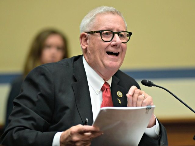 In this July 24, 2019 file photo, Rep. Paul Mitchell, R-Mich., speaks on Capitol Hill in Washington. Mitchell, a second-term Republican will not seek re-election to Congress in 2020. Mitchell's spokesman said Wednesday, July, 24, 2019, that he'll announce his retirement in a floor speech. (AP Photo/Susan Walsh, File)