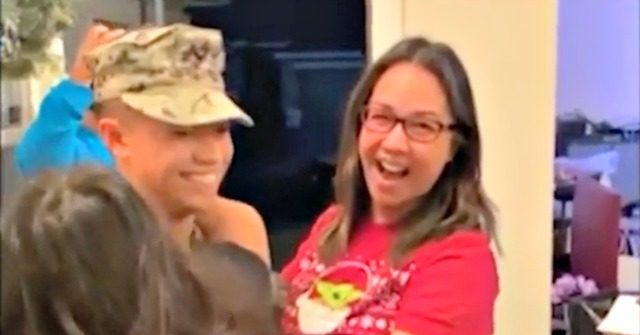 WATCH: Family Receives Surprise Military Homecoming for Christmas