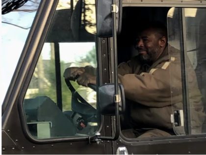 A UPS driver in Virginia got an emotional thank you recently from more than 100 people who consider him a hero.