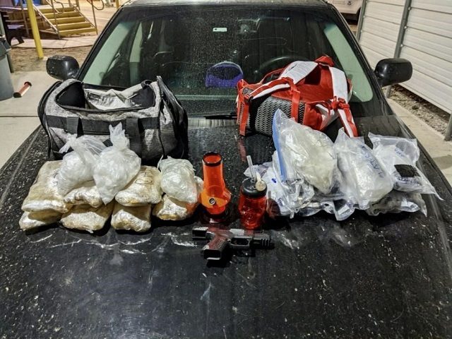 Yuma Sector Border Patrol agents seized 25 pounds of methamphetamine at the Highway 78 immigration checkpoint. (Photo: U.S. Border Patrol/Yuma Sector)
