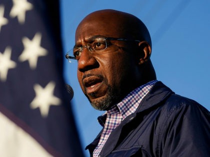 FILE - In this Nov. 15, 2020, file photo Raphael Warnock, a Democratic candidate for the U