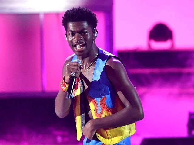 LAS VEGAS, NEVADA - SEPTEMBER 20: (EDITORIAL USE ONLY) Lil Nas X performs onstage during the 2019 iHeartRadio Music Festival at T-Mobile Arena on September 20, 2019 in Las Vegas, Nevada. (Photo by Kevin Winter/Getty Images for iHeartMedia)