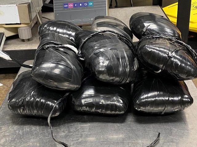 CBP officers in Eagle Pass, Texas, seized more than $1 million in meth at a U.S.-Mexico bo