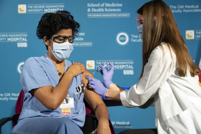 Several states to begin giving COVID-19 vaccine to health workers Tuesday