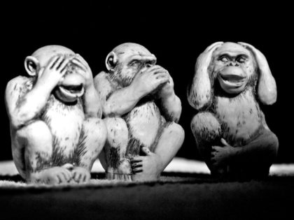 The three wise monkeys (Japanese: 三猿, san'en or sanzaru, or 三匹の猿, sanbiki no saru, literally "three monkeys") are a pictorial maxim. Together they embody the proverbial principle to "see no evil, hear no evil, speak no evil". The three monkeys are Mizaru, covering his eyes, who sees no evil; Kikazaru, …