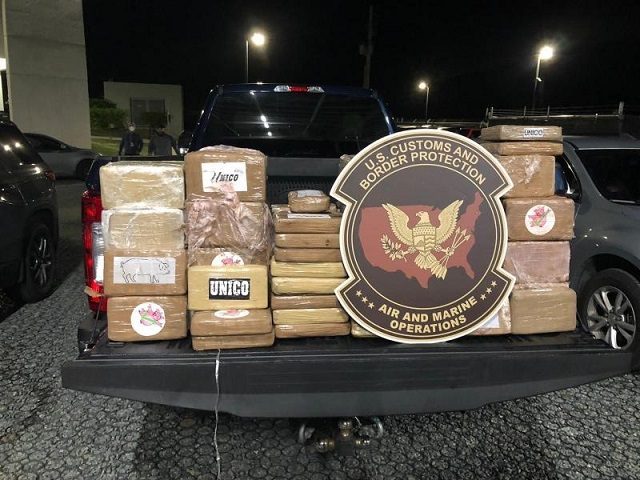 CBP AMO agents seize 450 pounds of cocaine off the coast of Puerto Rico. (Photo: CBP Air and Marine Operations)