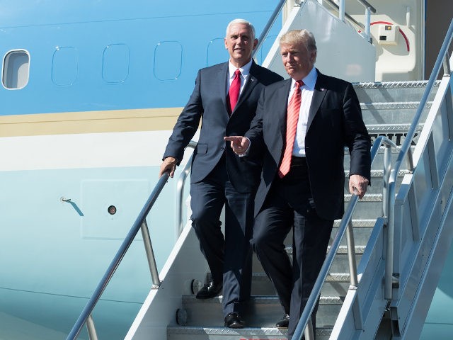 President Donald J. Trump and Vice President Mike Pence | August 22, 2017 (Official White