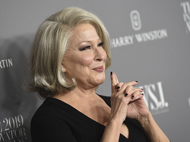 Singer Bette Midler attends the WSJ. Magazine 2019 Innovator Awards at the Museum of Modern Art on Wednesday, Nov. 6, 2019, in New York. (Photo by Evan Agostini/Invision/AP)