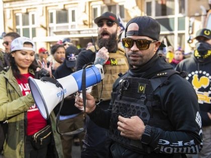 **FILE PHOTO** Henry 'Enrique' Tarrio Arrested For BLM Flag-Burning at Historic Black Church last month ahead of planned rally by Trump supporters. WASHINGTON D.C., NOVEMBER 14- Enrique Tarrio and the Proud Boys demonstrate near Freedom Plaza during the Million Maga March protest regarding election results on November 14, 2020 in …