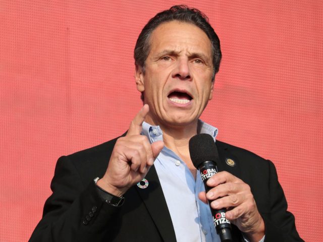 Photo by: John Nacion/STAR MAX/IPx 2020 12/21/20 NY Governor Andrew Cuomo, calls for bans on UK flights amid surge in virus variant in London. STAR MAX File Photo: 9/29/18 Andrew Cuomo at the 2018 Global Citizen Festival: Be The Generation in Central Park in New York City.