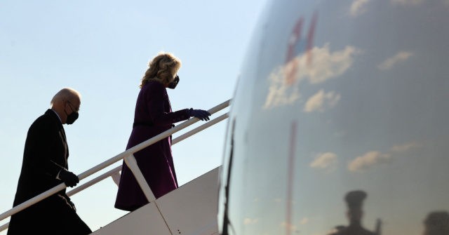 Biden Flies on Charter Jet Not Government Plane for Inauguration
