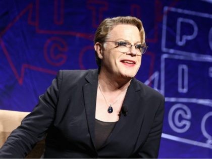 LOS ANGELES, CA - OCTOBER 21: Eddie Izzard speaks onstage during Politicon 2018 at Los Angeles Convention Center on October 21, 2018 in Los Angeles, California. (Photo by Rich Polk/Getty Images for Politicon )