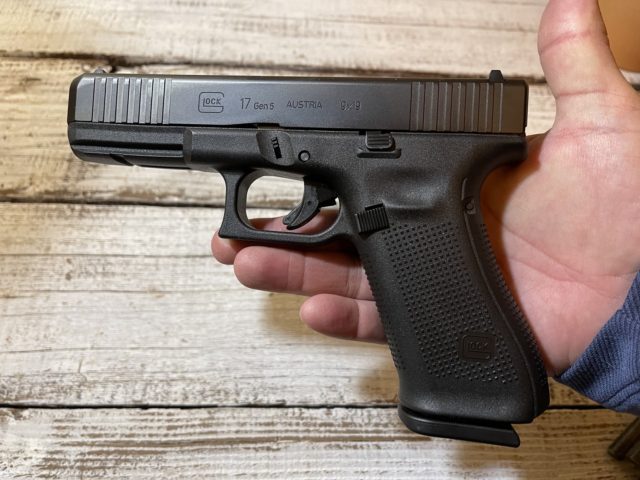 The Glock 17, now in Gen 5, is a classic combination of Glock reliability, durability, and