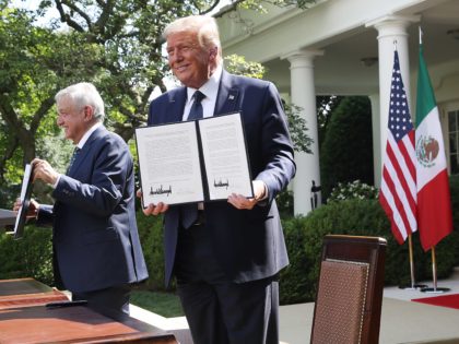 Obrador and Trump (Win McNamee / Getty)