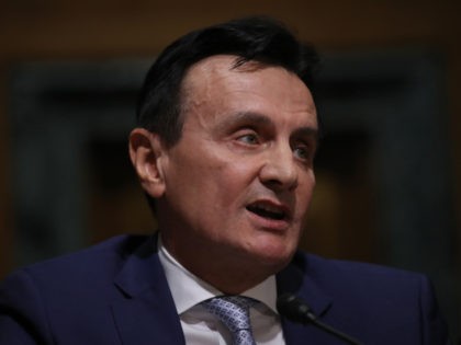 WASHINGTON, DC - FEBRUARY 26: Pascal Soriot, executive director and CEO of AstraZeneca, testifies before the Senate Finance Committee on "Drug Pricing in America: A Prescription for Change, Part II" February 26, 2019 in Washington, DC. The committee heard testimony from a panel of pharmaceutical company CEOs on the reasons …