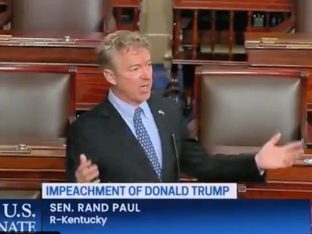 Rand Paul Calls Impeachment Unconstitutional