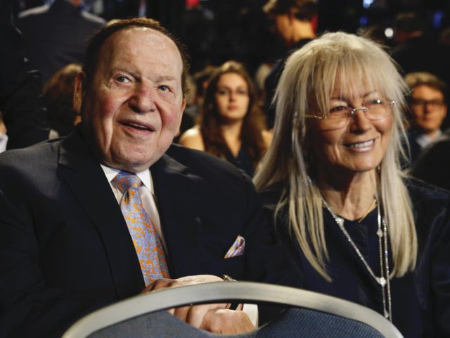 Sheldon Adelson and Miriam Adelson (Patrick Semansky / Associated Press)