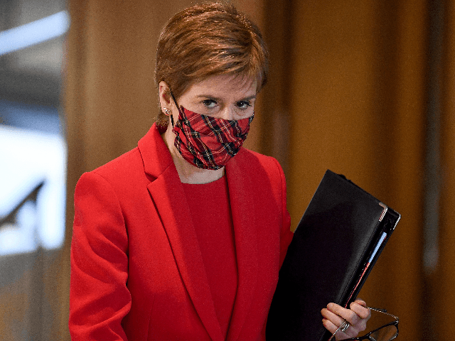 Left-Separatist Nicola Sturgeon Puts Scotland in Full Lockdown