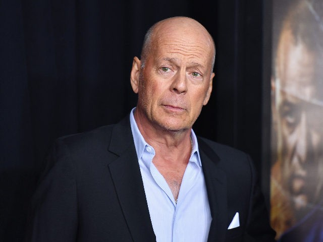 Actor Bruce Willis attends the premiere of Universal Pictures' "Glass" at S