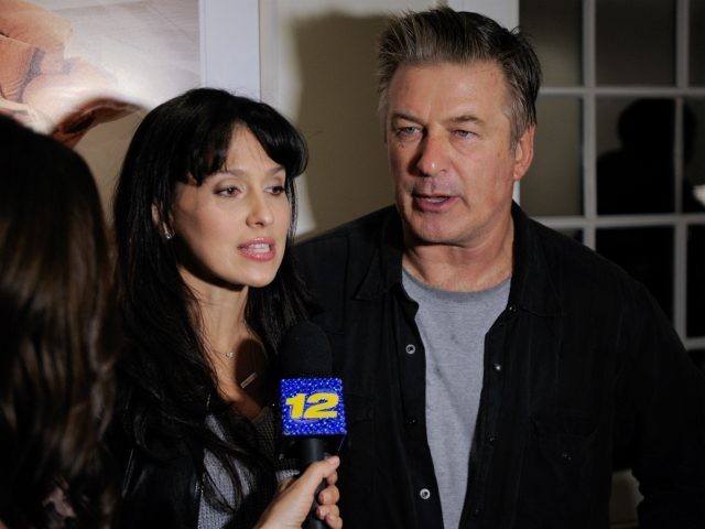 EAST HAMPTON, NY - OCTOBER 08: Alec Baldwin and Hilaria Thomas attend day 1 of the 23rd An