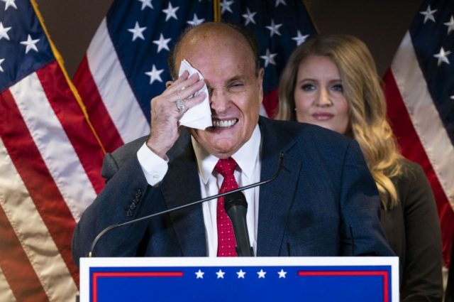 Dominion Voting Systems sues Giuliani for $1.3B over election fraud claims
