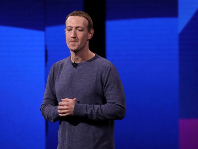 SAN JOSE, CALIFORNIA - APRIL 30: Facebook CEO Mark Zuckerberg speaks during the F8 Faceboo