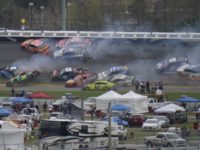 WATCH: Daytona 500 Delayed by Massive 16-Car Crash, Lightning