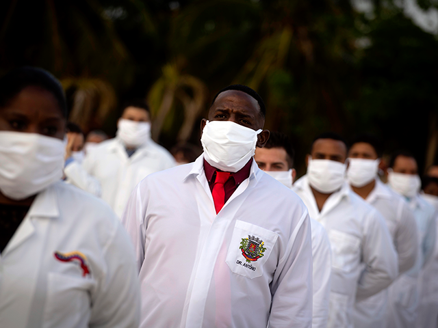 A brigade of health professionals, who volunteered to travel to South Africa to assist loc