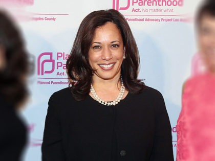 IMAGE DISTRIBUTED FOR PLANNED PARENTHOOD ADVOCACY PROJECT -From left, Champions of Choice Gillian Robespierre, Jenny Slate, Elisabeth Holm, California Attorney General Kamala Harris, Inara George, and Jake Kasdan pose together at the Planned Parenthood Advocacy Project's "Politics, Sex, & Cocktails" at Spectra by Wolfgang Puck on Thursday, Oct. 2, 2014 …