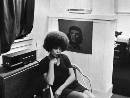 American activist Angela Davis, shortly after she was fired from her post as philosophy professor at UCLA due to her membership of the Communist Party of America, 27th November 1969. (Photo by Lucas Mendes/Archive Photos/Getty Images)