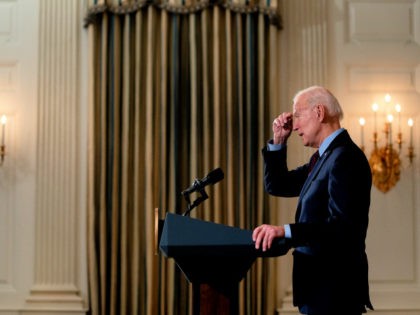 WASHINGTON, DC - FEBRUARY 05: U.S. President Joe Biden delivers remarks on the national ec