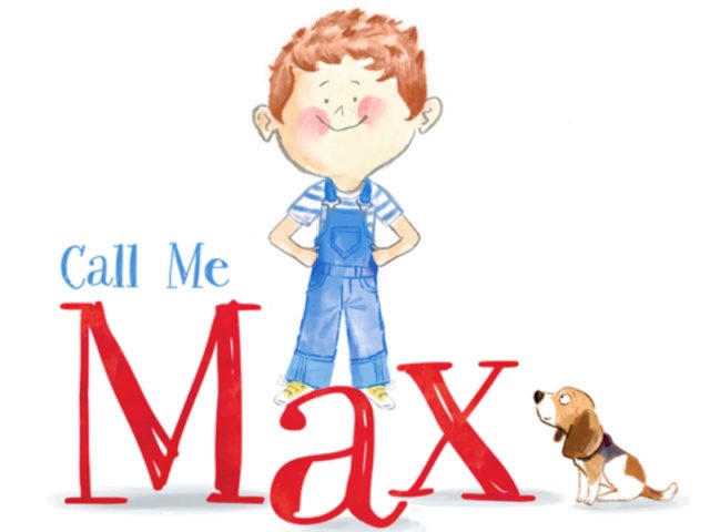 Call Me Max Book Cover Illustration