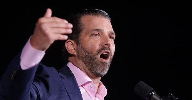 Trump Jr.: Biden Administration 'Overseeing the Downfall of America'