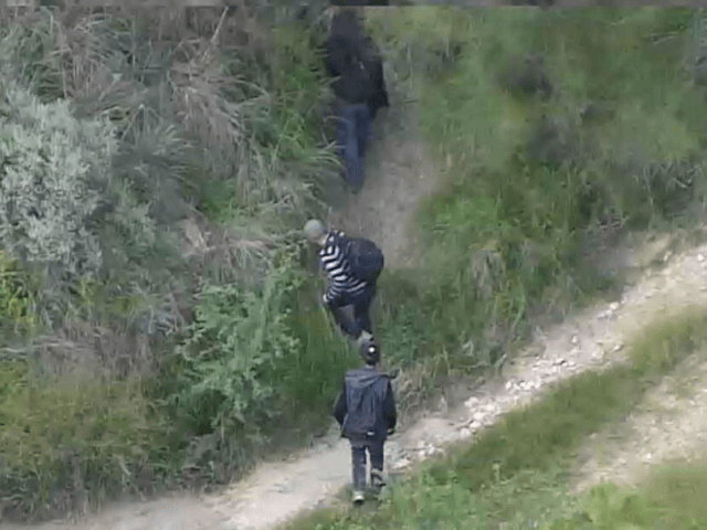 Laredo Sector Border Patrol agents utilize sUAS pilots flying small drones to locate migrants illegally crossing the border in unsecured areas. (Photo: U.S. Border Patrol/Laredo Sector)