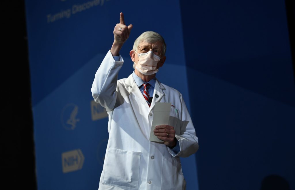 Fauci's Boss Francis Collins Contradicts Biden, Praises Trump's 'Operation Warp Speed'