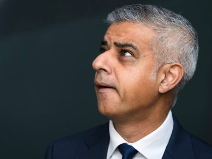 LONDON, UNITED KINGDOM - NOVEMBER 09: Mayor of London Sadiq Khan listens to speeches at the opening of the London Remembrance Gallery in City Hall on November 09, 2018 in London, United Kingdom. The armistice ending the First World War between the Allies and Germany was signed at Compiègne, France …